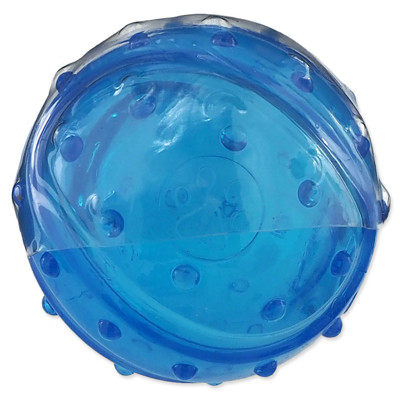Hračka DOG FANTASY STRONG míček s vůní slaniny modrý 8cm
