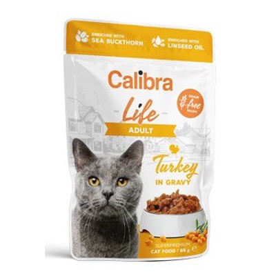 Calibra Cat Life kapsa in gravy 85g (Adult Turkey)
