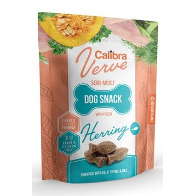 Calibra Dog Verve Semi-Moist Snack 150g (Fresh Herring)
