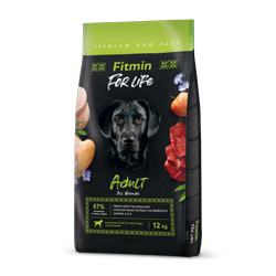 NEW Fitmin dog For Life Adult 12 kg