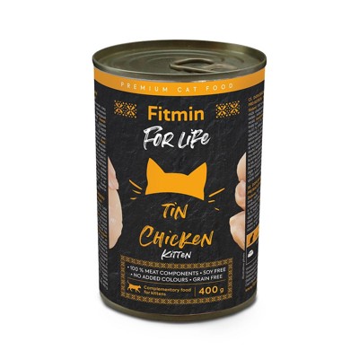 Fitmin For Life  konzerva 400 g (Kuřecí pro koťata)