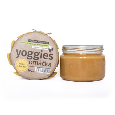 Yoggies omáčka s batáty 200ml (kuřecí maso)