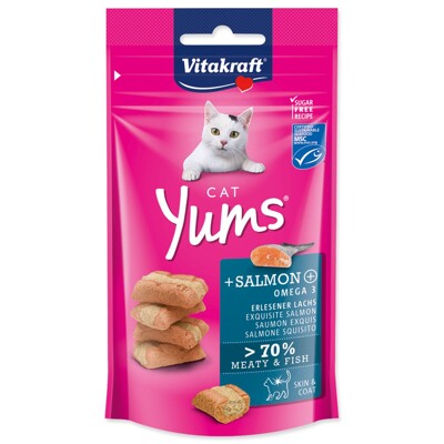 Pochoutka Vitakraft Cat Yums 40g (losos)