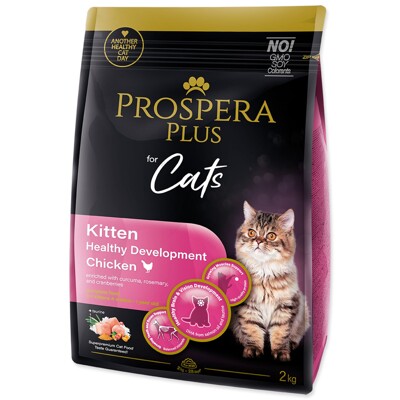 Krmivo Prospera Plus Kitten Chicken Healthy Development (2kg)