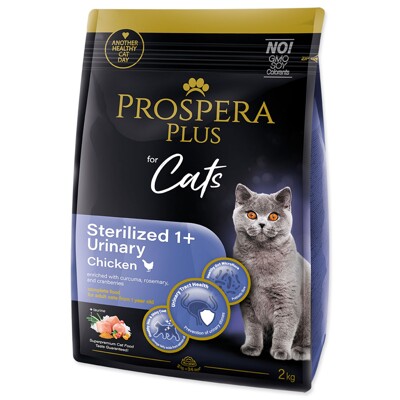Krmivo Prospera Plus Sterilized 1+ Chicken Urinary (2kg)
