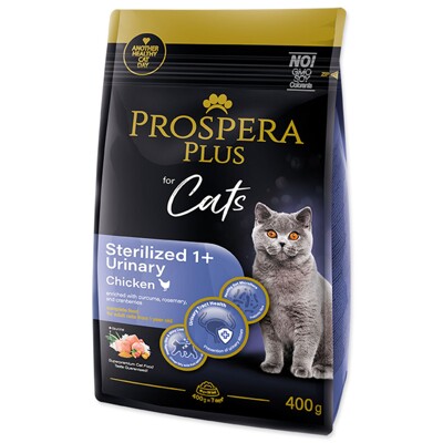 Krmivo Prospera Plus Sterilized 1+ Chicken Urinary (0,4kg)