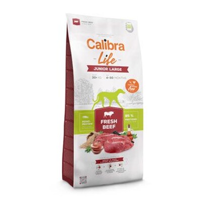 Calibra Dog Life Junior Large Fresh Beef (2,5kg)
