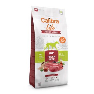 Calibra Dog Life Junior Large Fresh Beef (12kg)