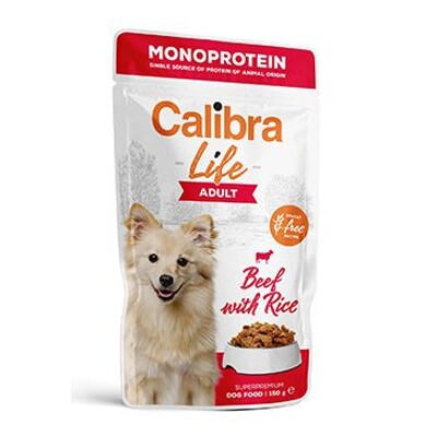 Calibra Dog Life kapsa 150g (Adult Beef)