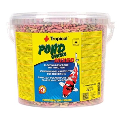 Tropical Pond Sticks 5l/430g (Mixed)