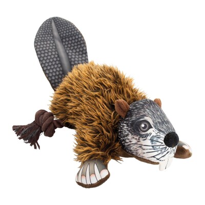 Bobr na laně HipHop Dog, 39 cm, plyšová hračka pro psy