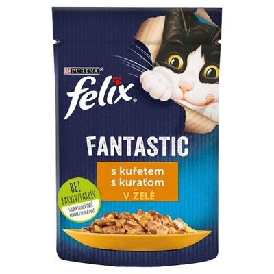 Felix fantastic v želé 85 g (Kuře v želé)