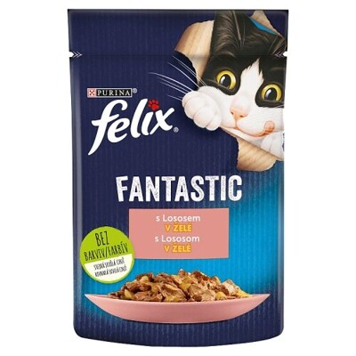 Felix fantastic v želé 85 g (losos)